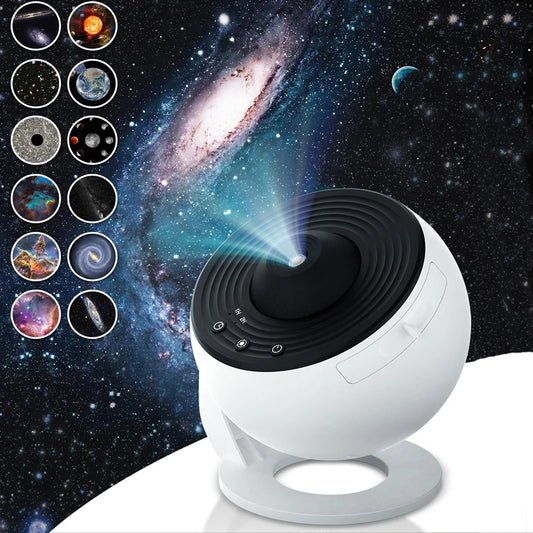 1**Star Projector Galaxy Light powered by stake