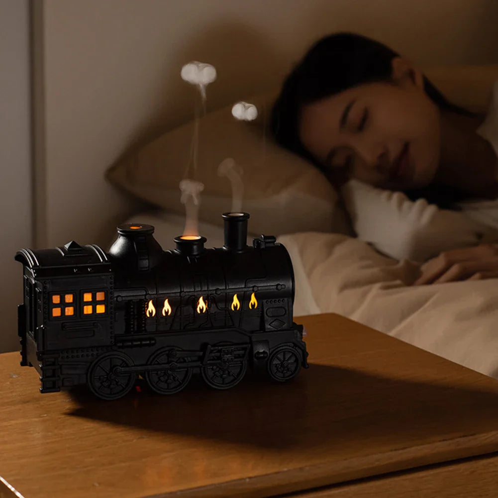 1**Train Shape Air Humidifier Purifier Aroma Diffuser
