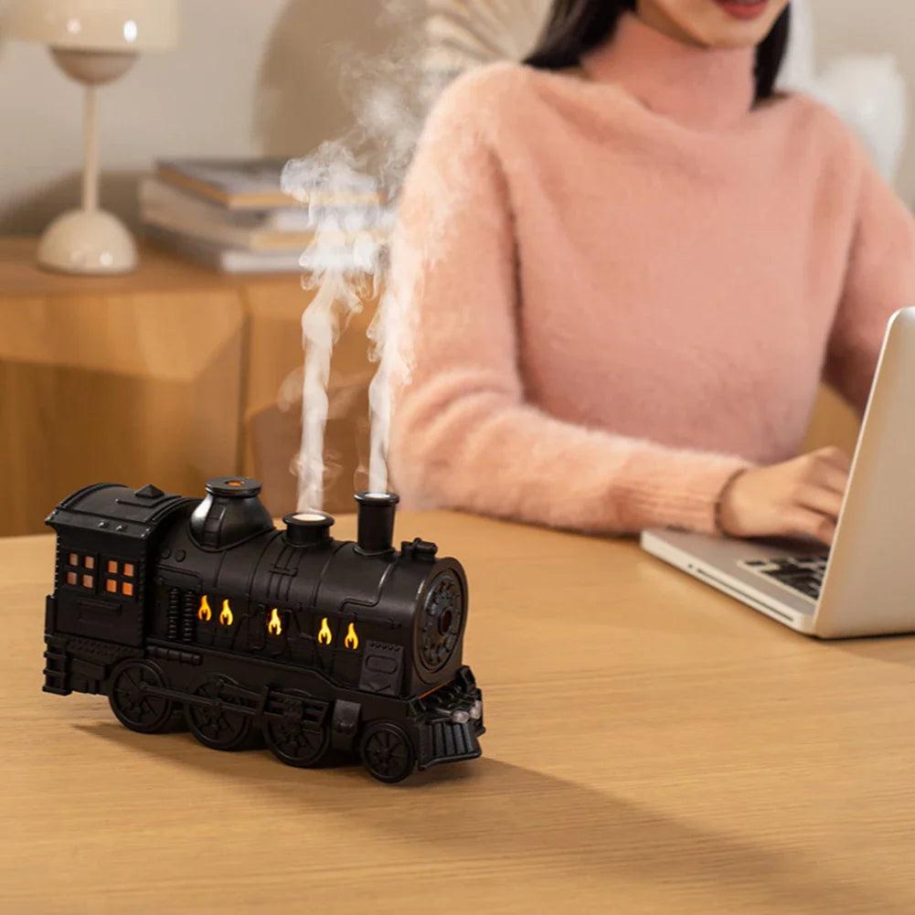 1**Train Shape Air Humidifier Purifier Aroma Diffuser