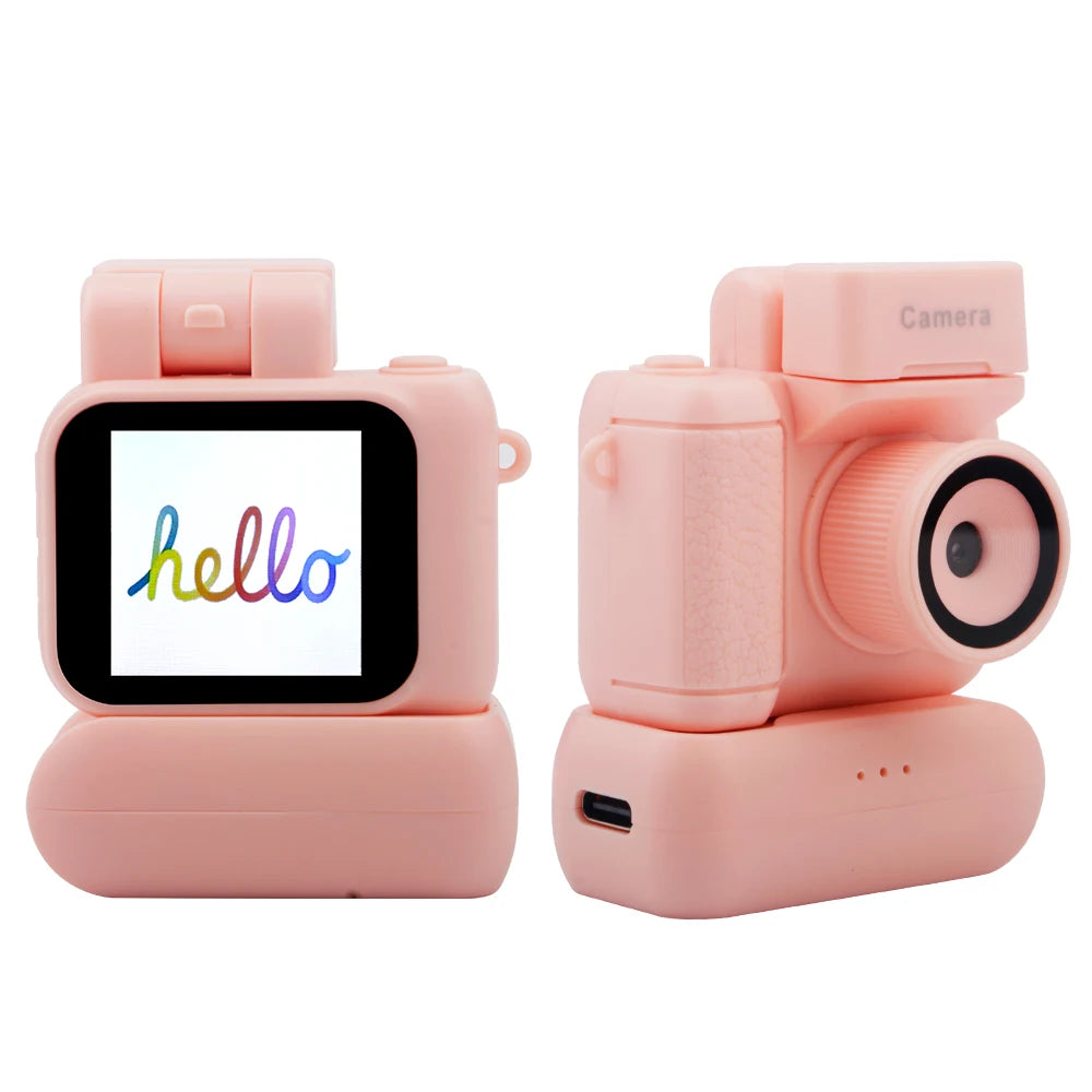 Portable Camera HD1080P CMOS With LCD Screen Flash Lamp