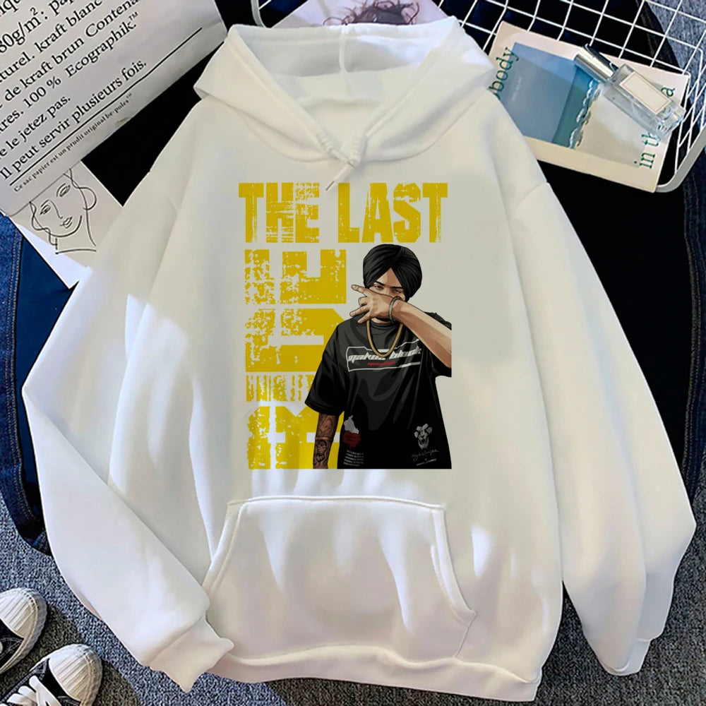 Sidhu Moosewala hoodies women harajuku streetwear sweater sweatshirts female graphic Hooded Shirt