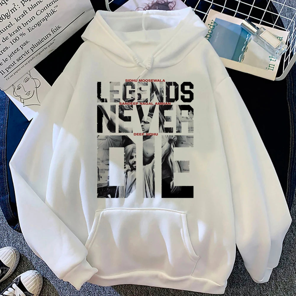 Sidhu Moosewala hoodies women harajuku streetwear sweater sweatshirts female graphic Hooded Shirt