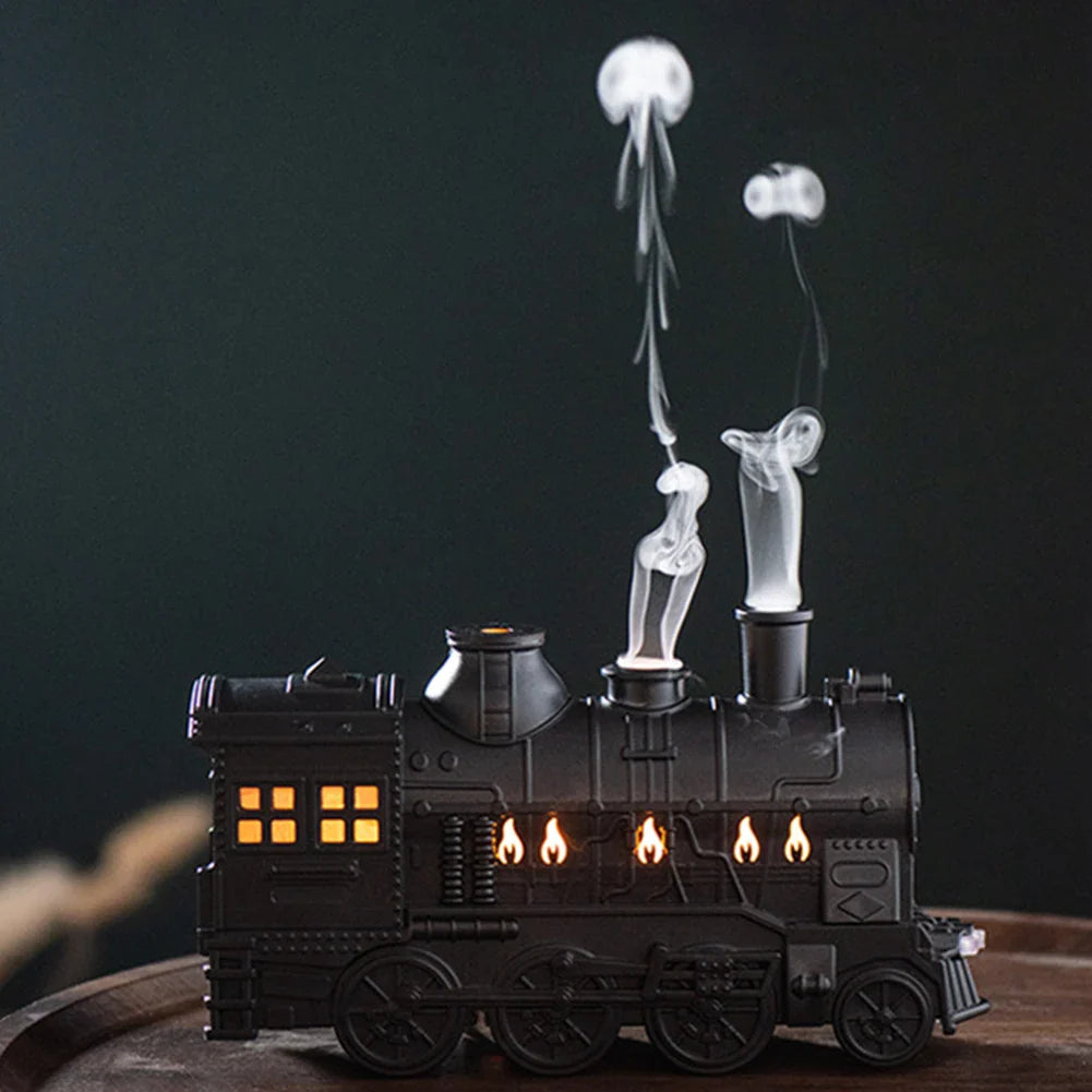 1**Train Shape Air Humidifier Purifier Aroma Diffuser